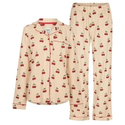 Women's Cotton Long Sleeve Pyjama Set