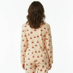 Women's Cotton Long Sleeve Pyjama Set
