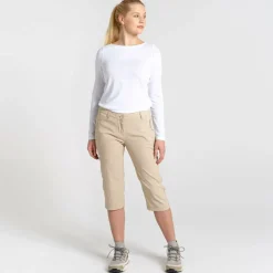 Women's Crag Kiwi Cropped Walking Shorts