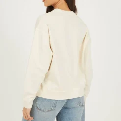 Womens Crew Neck Graphic Sweatshirt