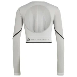 Women's Cropped Long-Sleeve Performance Gym Top
