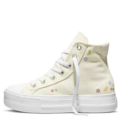 Women's Day One Pit Canvas High-Top Trainers