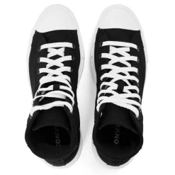 Women's Day One Pit Canvas High-Top Trainers