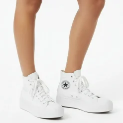 Women's Day One Pit Canvas High-Top Trainers