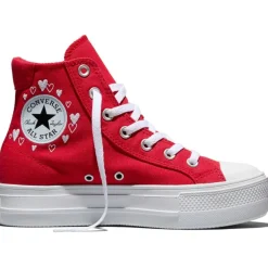 Women's Day One Pit Canvas High-Top Trainers
