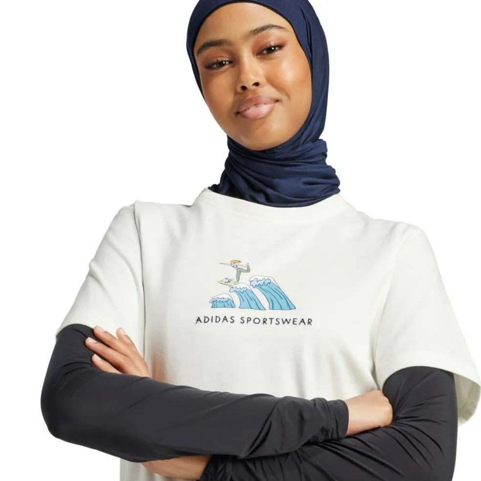Women's Doodle Surf T-Shirt