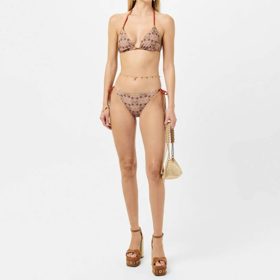 Women's Dye Tie Side Bikini Bottoms