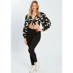 Women's Elastic Waist Jeggings