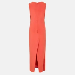 Women's Embroidered Maxi Slip Dress