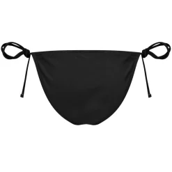 Women's Embroidered Tie Side Bikini Bottoms