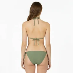 Women's Embroidered Tie Side Bikini Bottoms