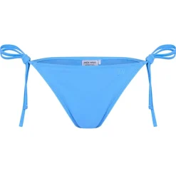 Women's Embroidered Tie Side Bikini Bottoms