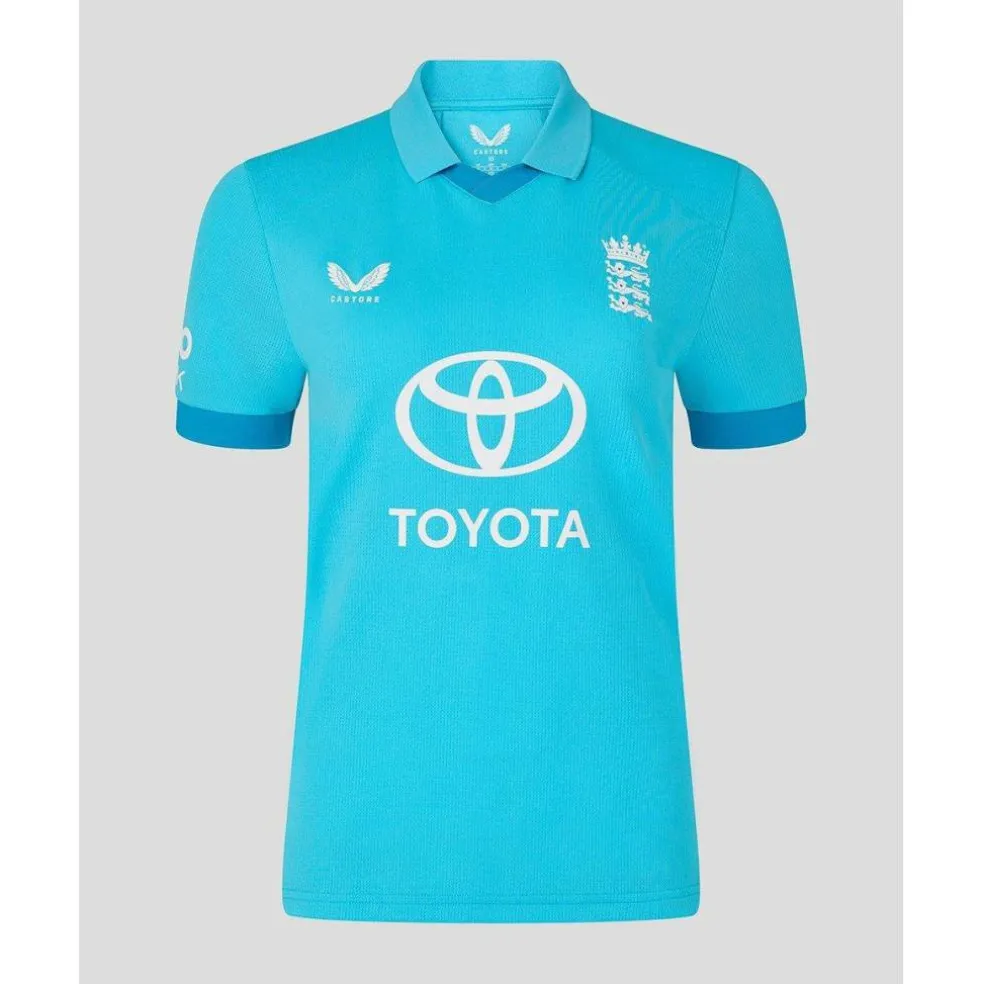Womens 26/27 England Cricket ODI Long Sleeve Shirt
