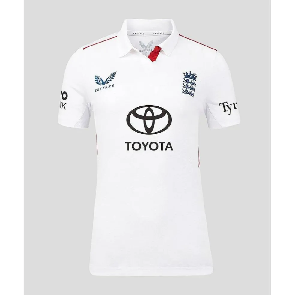Womens 26/27 England Cricket Test Shirt