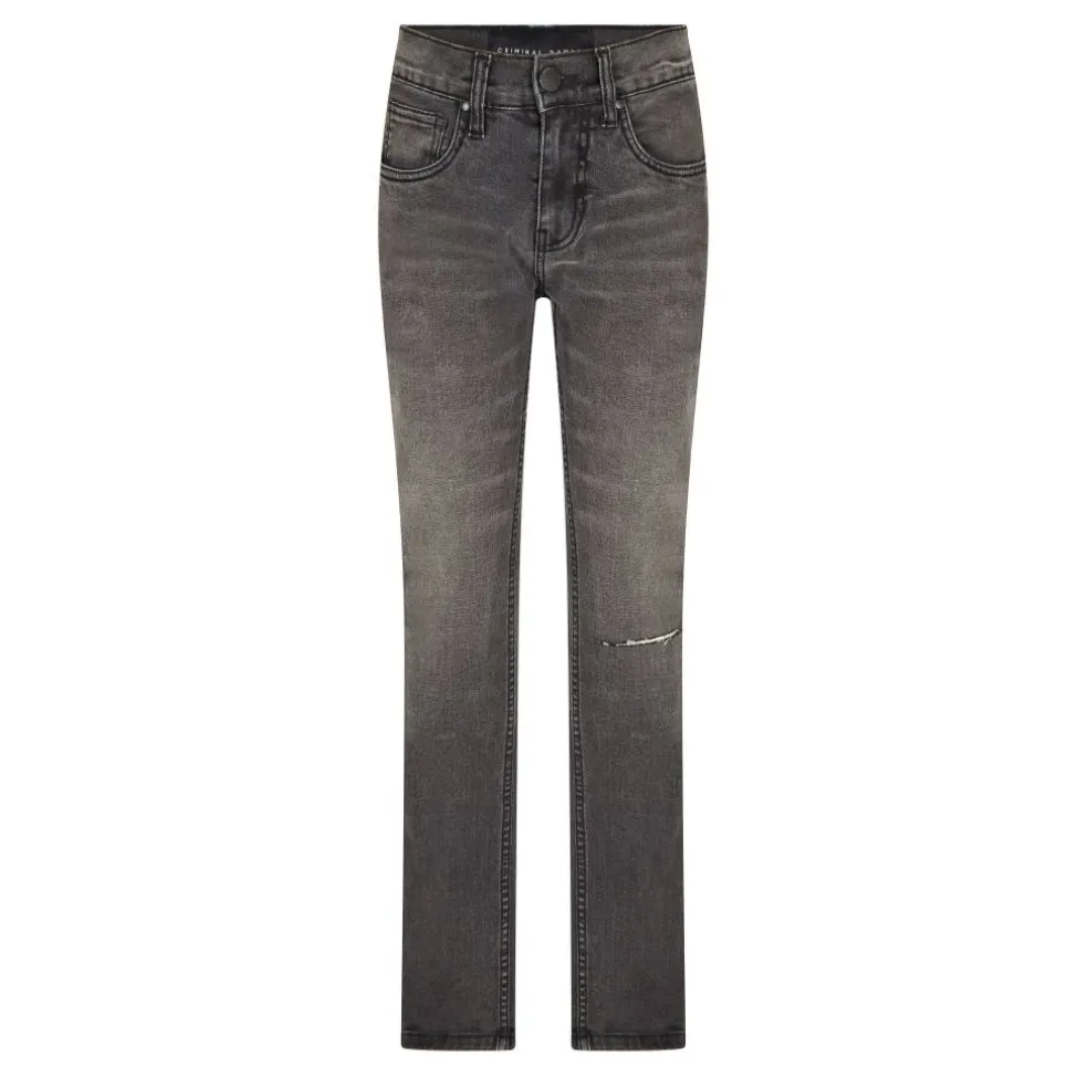 Women's Essential Rip Slim Fit Jeans