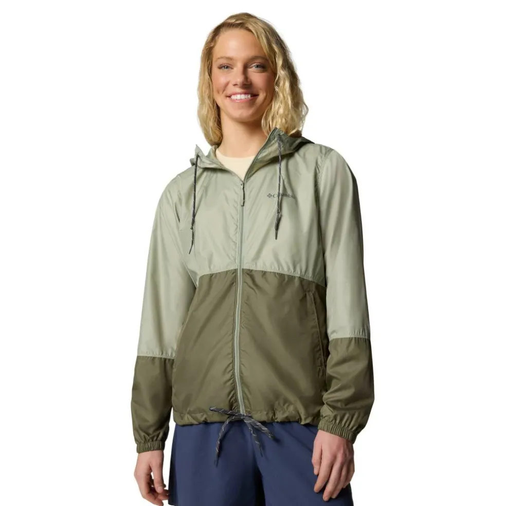 Womens Flash Forward Water-Resistant Wind-Resistant Softshell Jacket