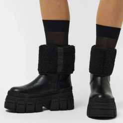 Women's Fold Warm Platform Boots