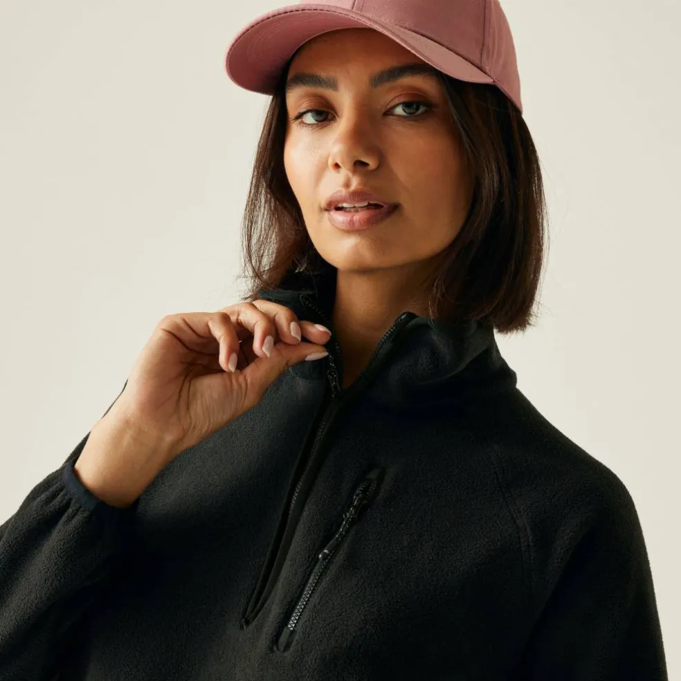 Womens Frankie Funnel Neck Fleece
