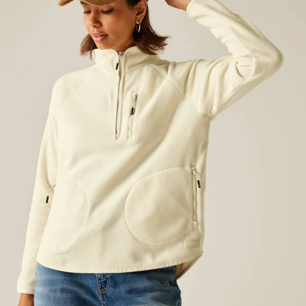 Womens Frankie Funnel Neck Fleece