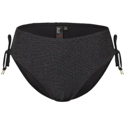 Women's Gathered High Leg Bikini Bottoms