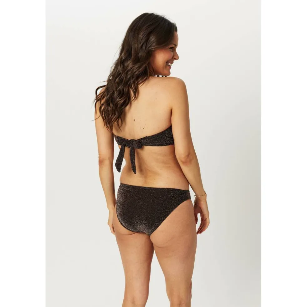 Women's Glitter Bandeau Bikini