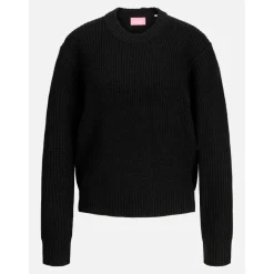 Women's Global Knitted Crew Neck Jumper