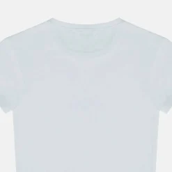 Women's Graphic Cotton Short Sleeve Crew Neck Print Crop Top