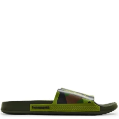 Women's Hav Slide Print Black Pink Paradis Flip Flops
