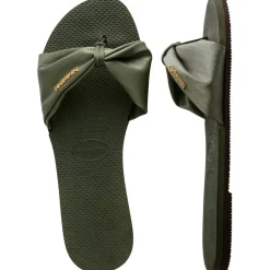 Women's Hav. You St Tropez Classic Green Flip Flops