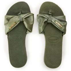 Women's Hav. You St Tropez Classic Green Flip Flops