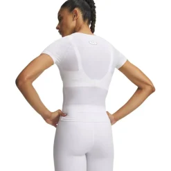 Womens HeatGear® Elite Short Sleeve Performance Gym Top