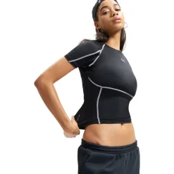 Womens HeatGear® Elite Short Sleeve Performance Gym Top