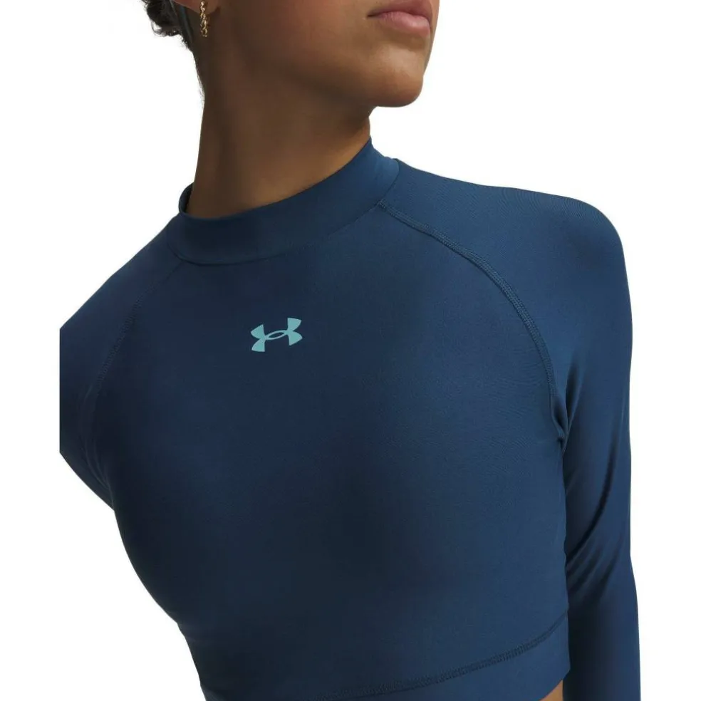 Womens HeatGear® Long Sleeve Performance Gym Top