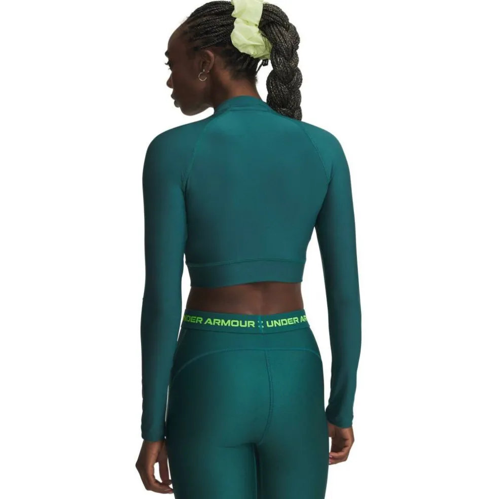 Womens HeatGear® Long Sleeve Performance Gym Top
