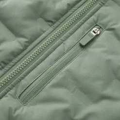 Women's Heat-Sealed Hooded Long Sleeve Hip Length Insulated Puffer Jacket