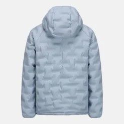 Women's Heat-Sealed Hooded Long Sleeve Hip Length Insulated Puffer Jacket