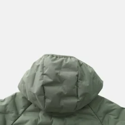 Women's Heat-Sealed Hooded Long Sleeve Hip Length Insulated Puffer Jacket