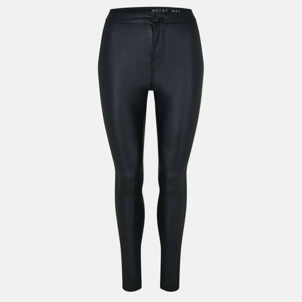 Women's Heavyweight Coated Skinny Trousers