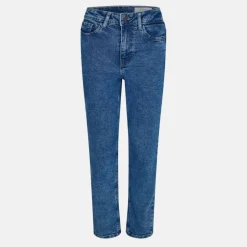Women's Heavyweight Mom Straight Leg Jeans