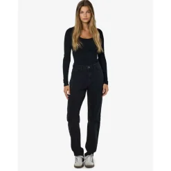 Women's Heavyweight Mom Straight Leg Jeans