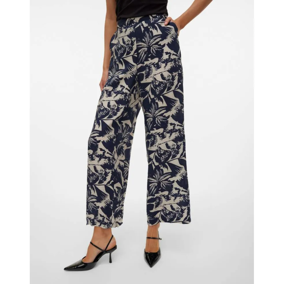 Women's High Rise Wide Leg Trousers