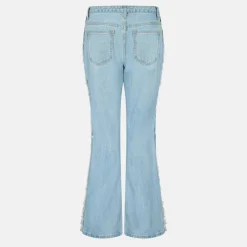 Women's High Waisted Cotton Bootcut Jeans