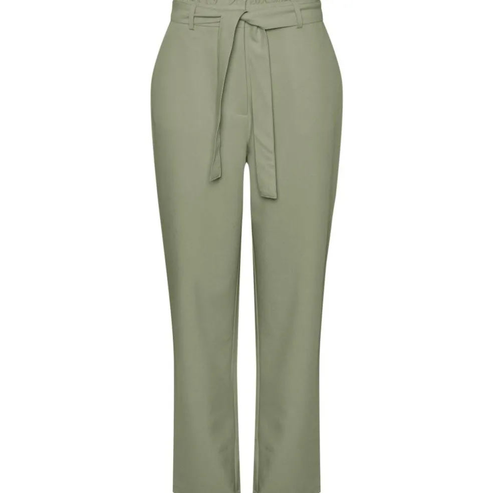 Women's High-Waisted Straight Leg Trousers