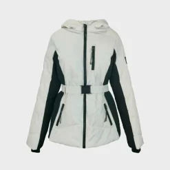 Women's Hooded Puffer Waterproof Windproof Insulated Ski Jacket