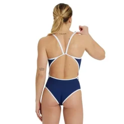 Womens Icons Solid Super Fly Back Swimsuit