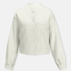 Women's Insulated Long Sleeve Short Puffer Jacket