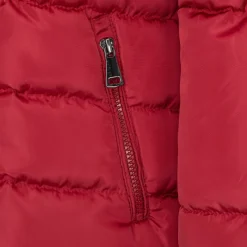 Women's ISIF Detachable Hood Fur Trim Sherpa Lined Parka