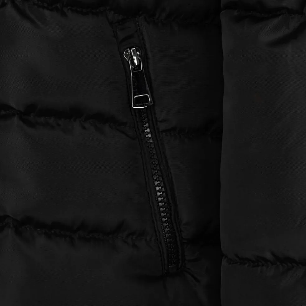 Women's ISIF Detachable Hood Fur Trim Sherpa Lined Parka