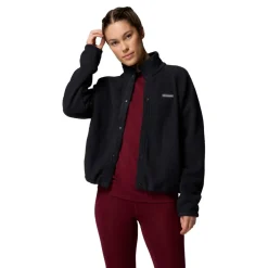 Womens Jasper Ridge™ Pebbled Fleece Full Snap