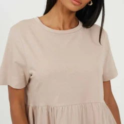 Womens Jersey Smock Dress